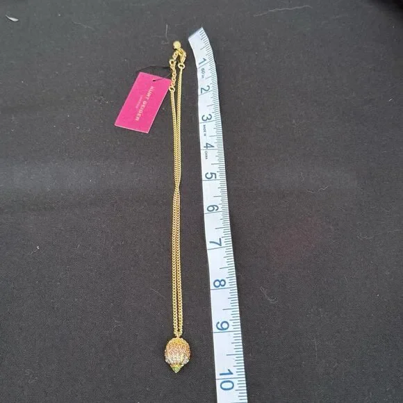 NWT KURT GEIGER LONDON GOLD PLATED RAINBOW CRYSTAL EAGLE PENDANT NECKLACE - Picture 7 of 8